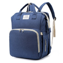 Sac allongé multi-fonction de maman à la mode pliant lit bébé de grande capacité ™