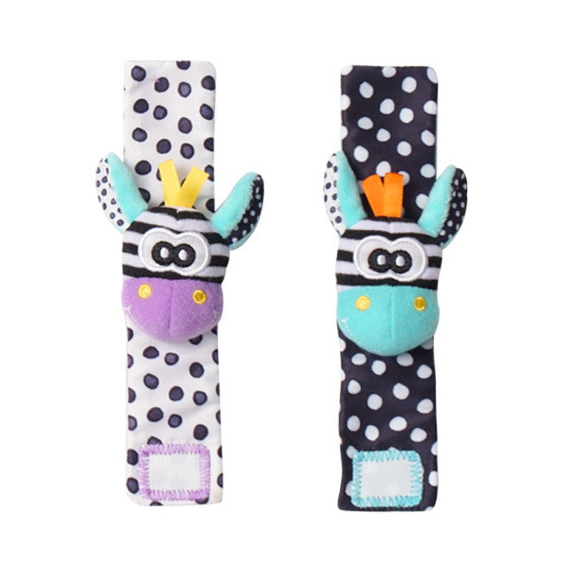 Jouet Bébé Hochets Chaussettes Animaux Bracelet ™