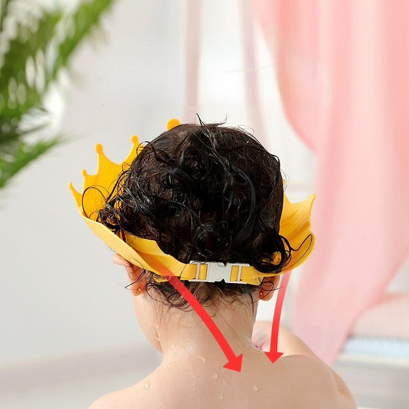 Bonnet de douche réglable pour bébé protection des yeux de 0 à 6 ans™