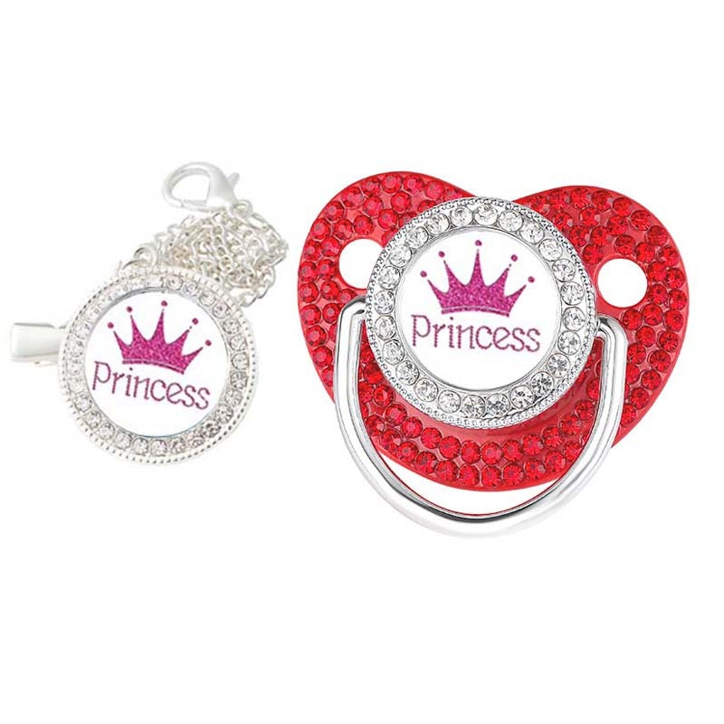 Sucette pour bébé princesse et princes tendance ™