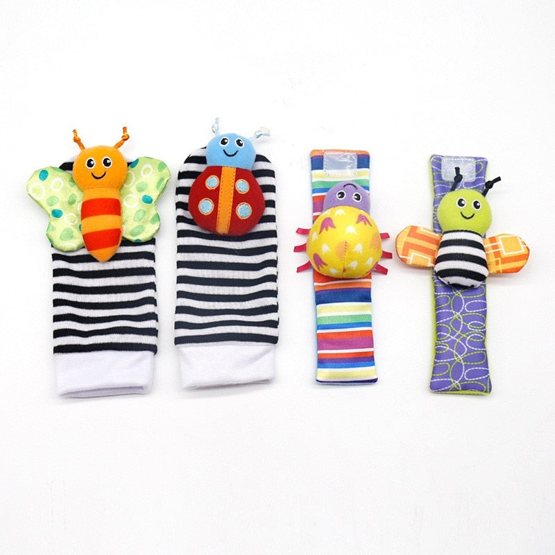 Jouet Bébé Hochets Chaussettes Animaux Bracelet ™