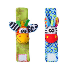 Jouet Bébé Hochets Chaussettes Animaux Bracelet ™