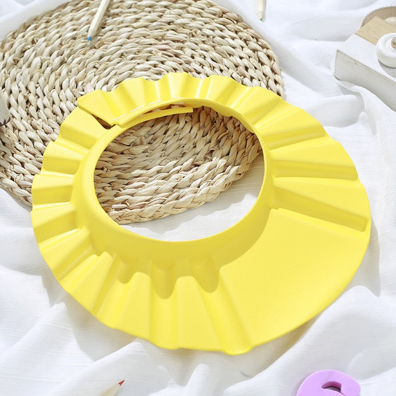 Chapeau de lavage de cheveux réglable pour enfants Protection des oreilles ™