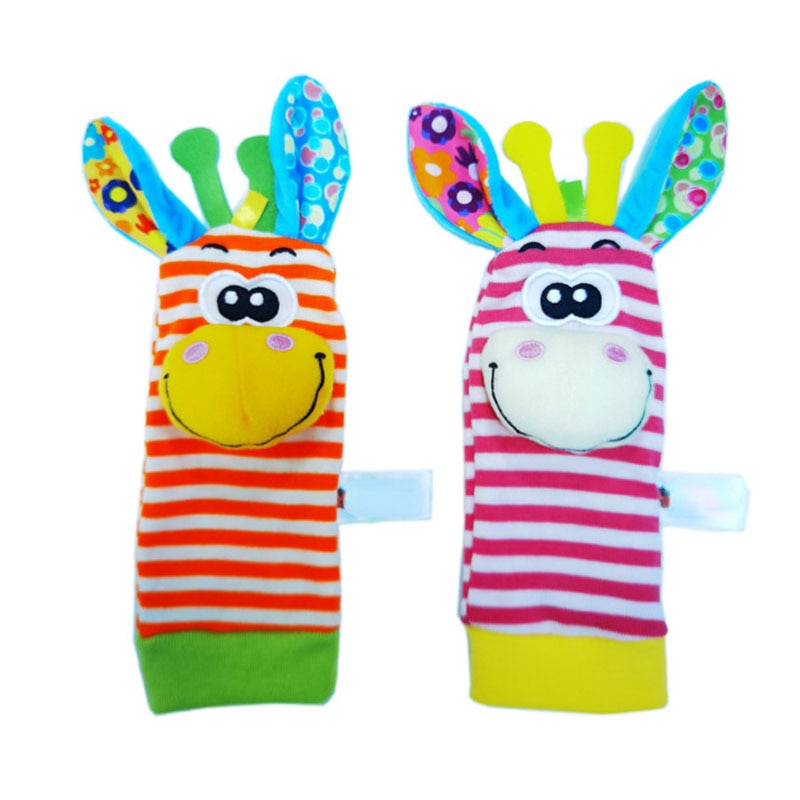 Jouet Bébé Hochets Chaussettes Animaux Bracelet ™