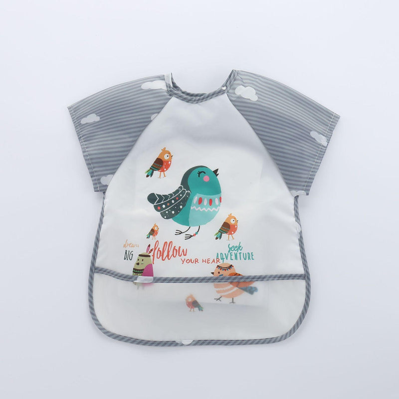 Bavoir imperméable à manches longues pour bébés 0-3ans™