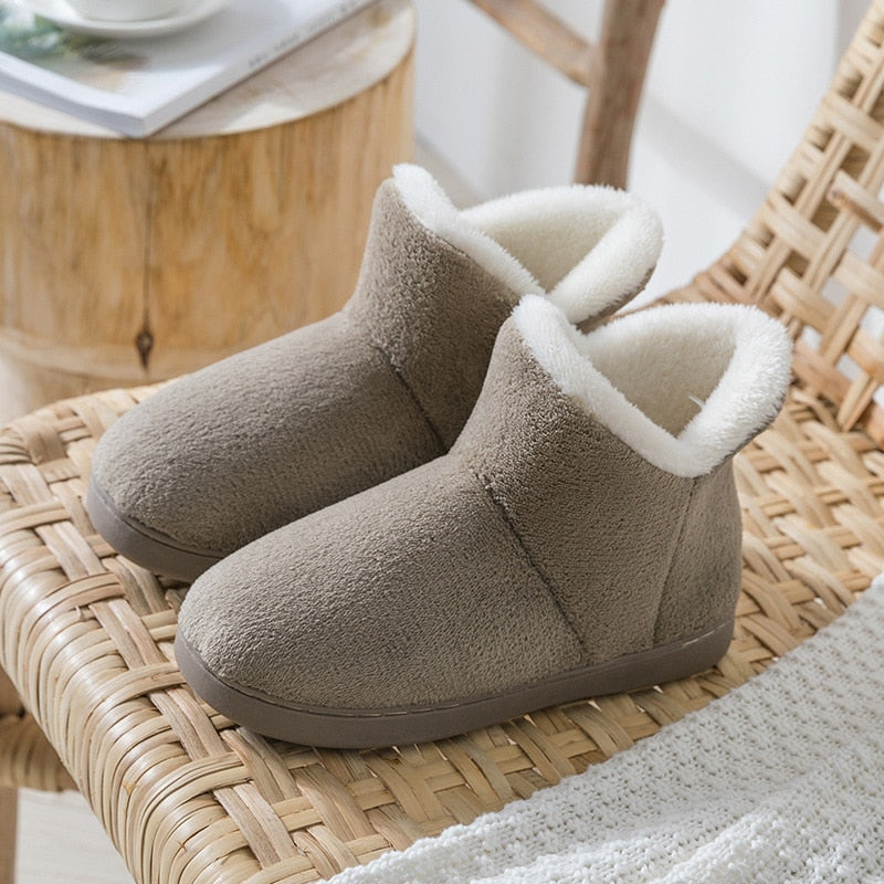 CHAUSSONS  CHAUD D'HIVER  FEMMES PELUCHE  ™