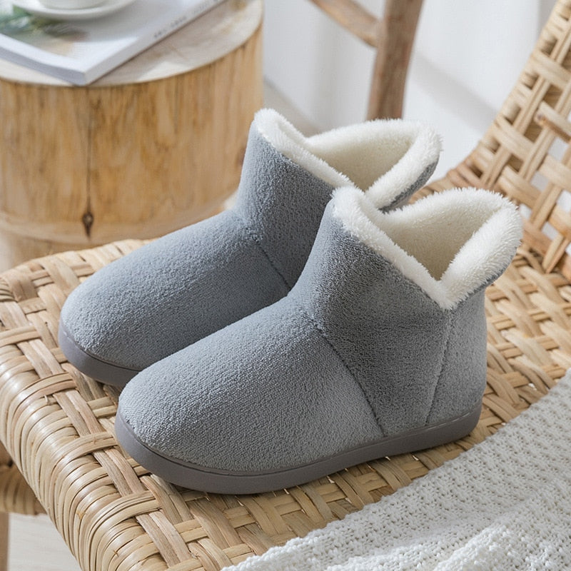 CHAUSSONS  CHAUD D'HIVER  FEMMES PELUCHE  ™