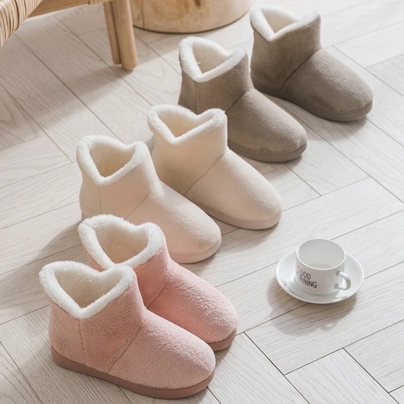 CHAUSSONS  CHAUD D'HIVER  FEMMES PELUCHE  ™