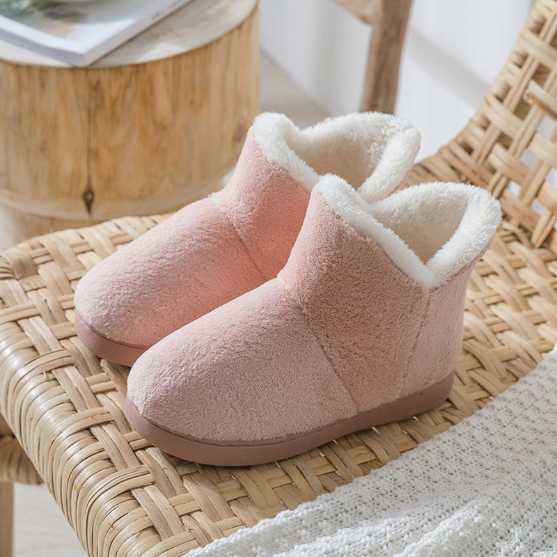 CHAUSSONS  CHAUD D'HIVER  FEMMES PELUCHE  ™