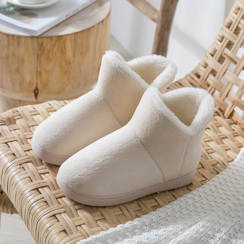 CHAUSSONS  CHAUD D'HIVER  FEMMES PELUCHE  ™