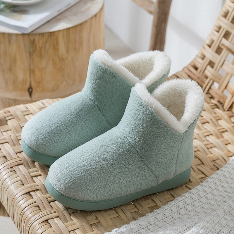 CHAUSSONS  CHAUD D'HIVER  FEMMES PELUCHE  ™