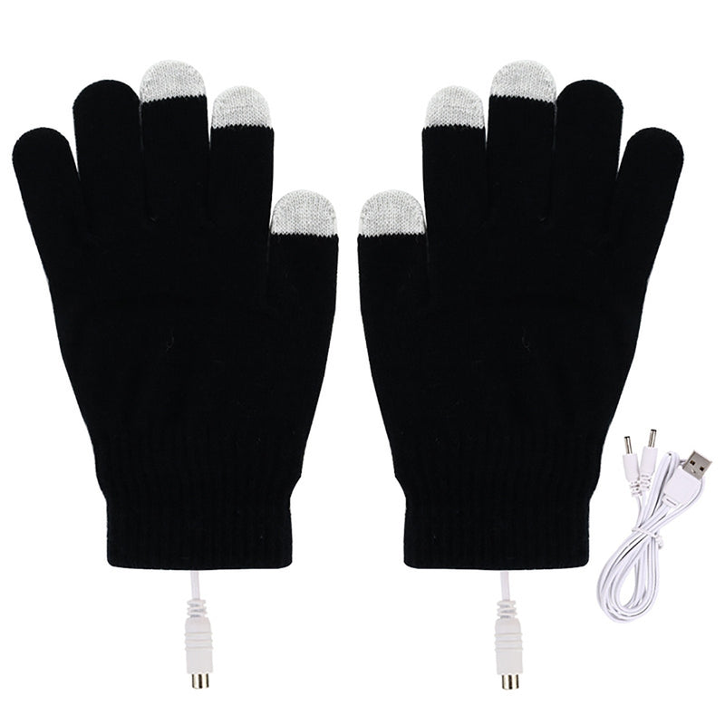 Gants chauffants électriques Double face, mitaines Usb, rechargeables, étanches™