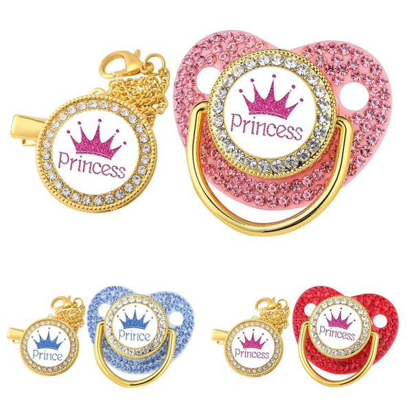 Sucette pour bébé princesse et princes tendance ™