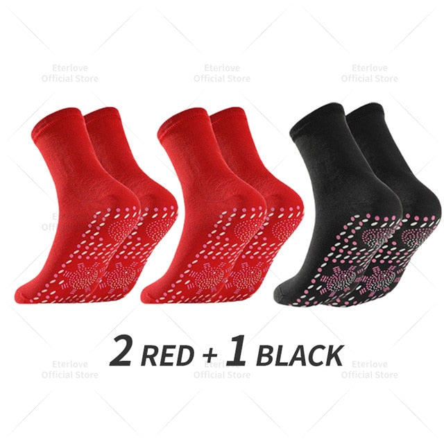 3 PAIRES DE CHAUSSETTES AUTO-CHAUFFANTES MASSANTE ™